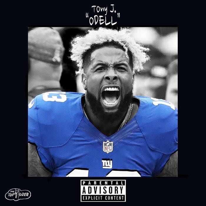 TonyJ. Drops New Single Inspired By Odell Beckham Of The NY Giants - "Odell"