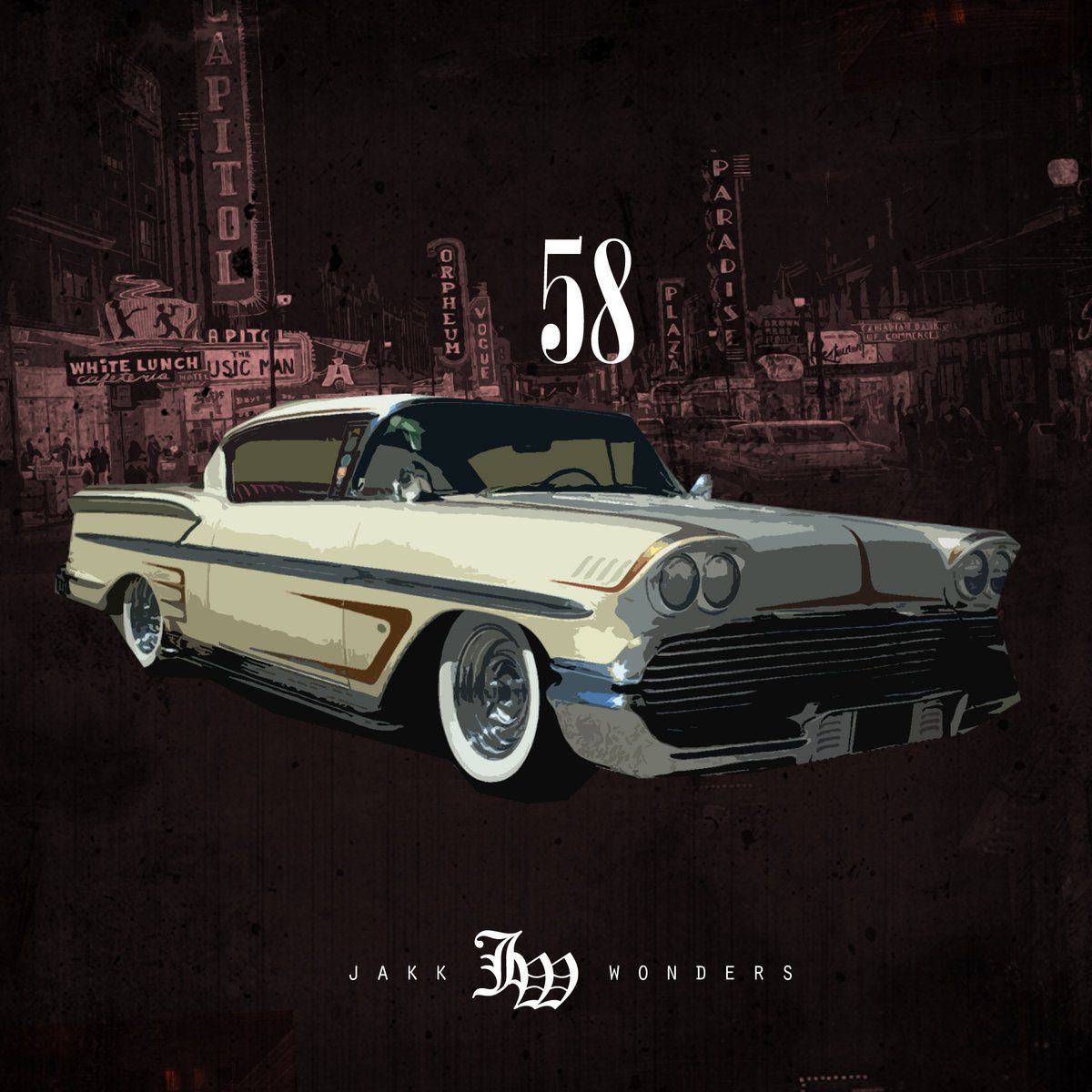 New Instrumental Album By Jakk Wonders - Fifty Eight Impala