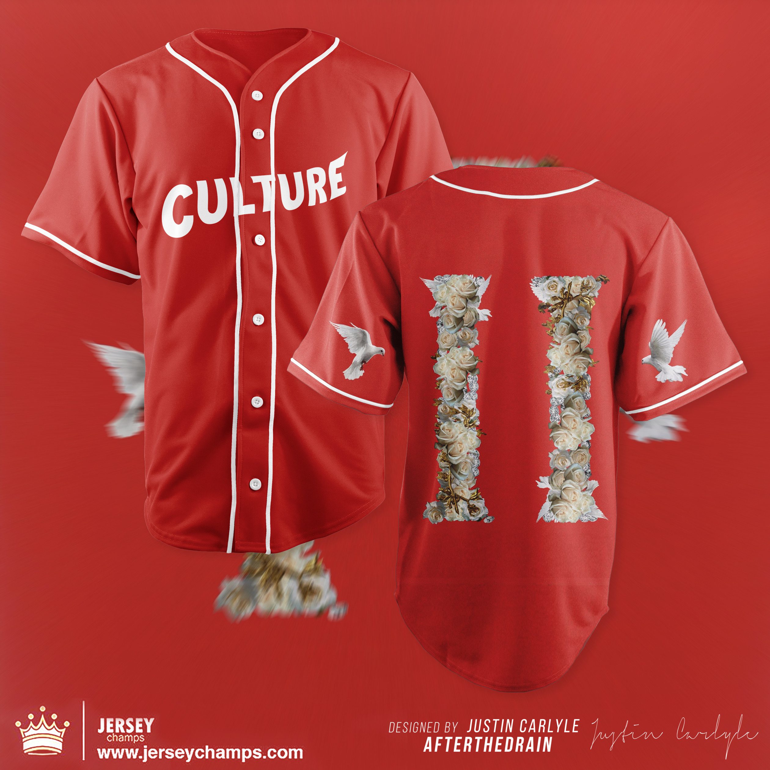 HIP HOP JERSEY’S Culture 2 EMBROIDERED BY JERSEY CHAMPS